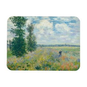Ímã Claude Monet - Campos de Papoulas perto de Argente