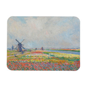 Ímã Claude Monet - Campos Tulip perto de Haia