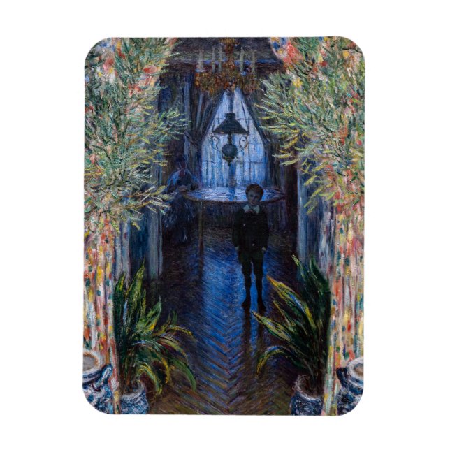 Ímã Claude Monet - Canto da Sala (Vertical)