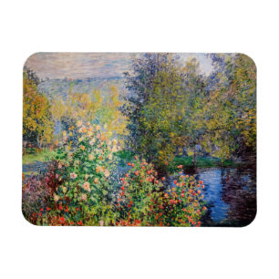 Ímã Claude Monet - Canto do Jardim em Montgeron
