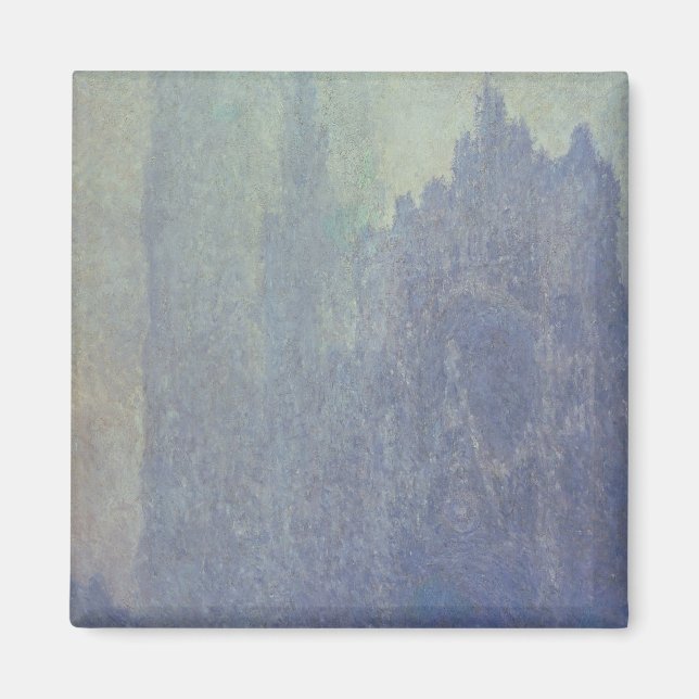 Imã Claude Monet | Catedral de Rouen, Clima de Foggy (Frente)