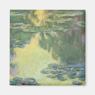 Imã Claude Monet Classic Painting, Waterlily (1907)