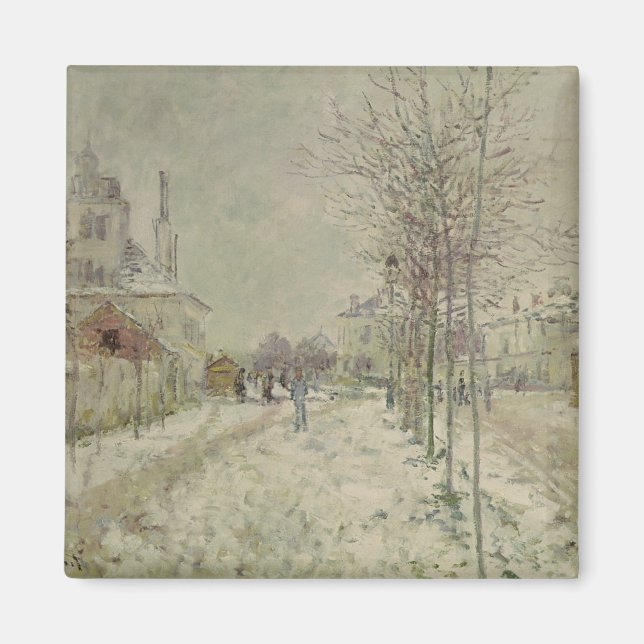 Imã Claude Monet | Efeito na neve (Frente)
