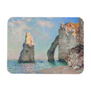 Ímã Claude Monet - Falésias em Etretat