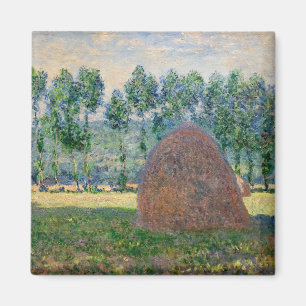 Imã Claude Monet - Haystacks perto de Giverny