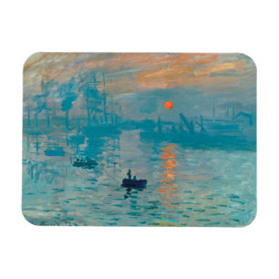 Ímã CLAUDE MONET - Impressão, nascer do sol 1872