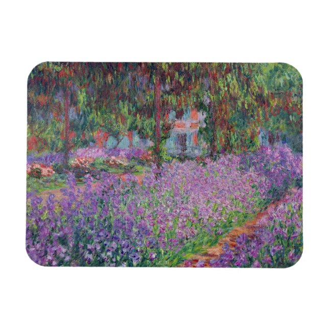 Ímã Claude Monet | Jardim do Artista em Giverny (Horizontal)