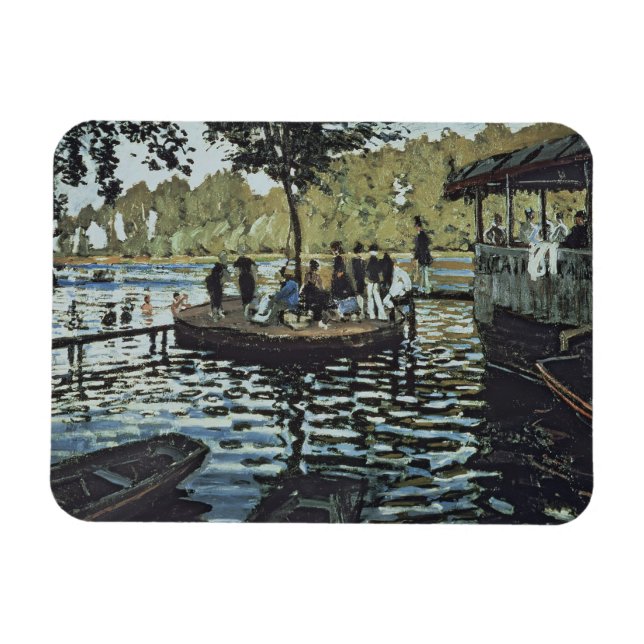 Ímã Claude Monet | La Grenouillere (Horizontal)