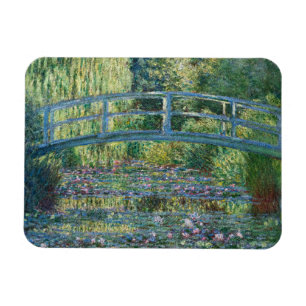 Ímã Claude Monet - Lagoa de Água Lily, Harmonia Verde
