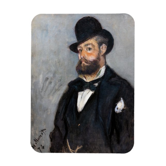 Ímã Claude Monet - Leon Monet (Vertical)