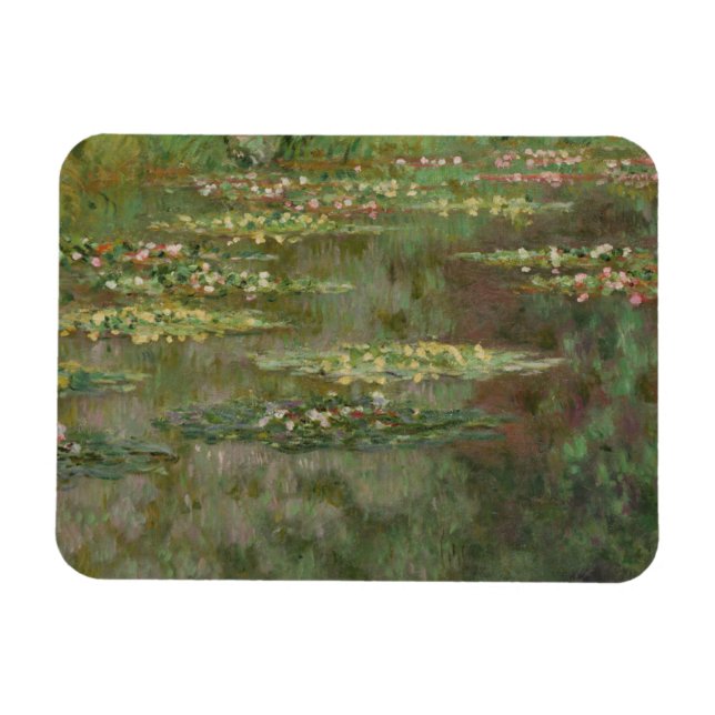 Ímã Claude Monet | Líquidos de água ou Lily Pond (Horizontal)