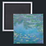 Imã Claude Monet - Lírios Água 1906<br><div class="desc">Lírios de Água (Ninfas) - Claude Monet,  Óleo na Canvas,  1906</div>