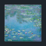 Imã Claude Monet - Lírios Água 1906<br><div class="desc">Lírios de Água (Ninfas) - Claude Monet,  Óleo na Canvas,  1906</div>