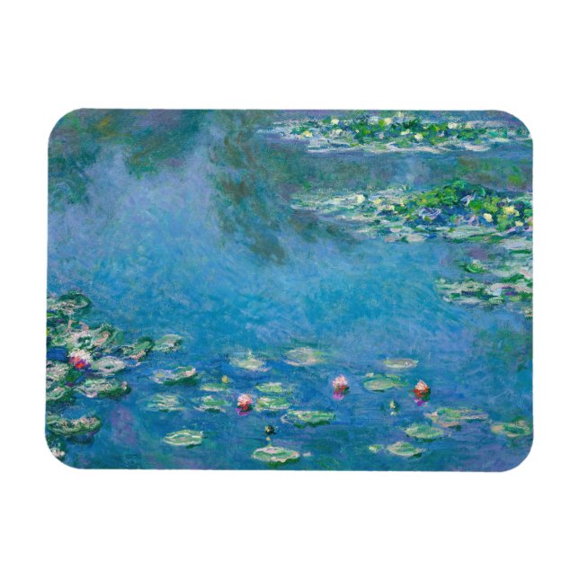 Ímã Claude Monet - Lírios Água 1906 (Horizontal)
