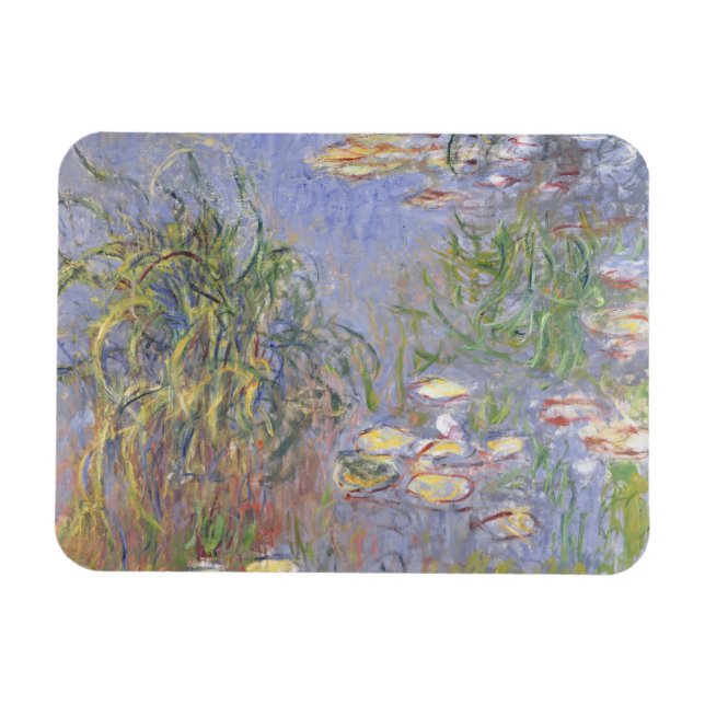 Ímã Claude Monet | Lírios-Água, Aglomerado de Grama (Horizontal)