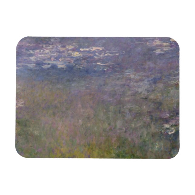 Ímã Claude Monet | Lírios Águas Agapanthus (Horizontal)