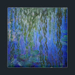Imã Claude Monet - Lírios d'água com salgueiro chorand<br><div class="desc">Lírios d'água com galhos salgados chorões / Ninfheas avec rameaux de saule,  por Claude Monet,  em 1916-1919</div>
