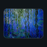 Ímã Claude Monet - Lírios d'água com salgueiro chorand<br><div class="desc">Lírios d'água com galhos salgados chorões / Ninfheas avec rameaux de saule,  por Claude Monet,  em 1916-1919</div>