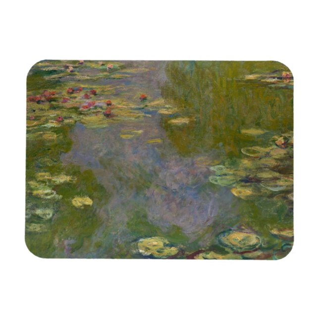 Ímã Claude Monet | Lírios de água, 1919 (Horizontal)
