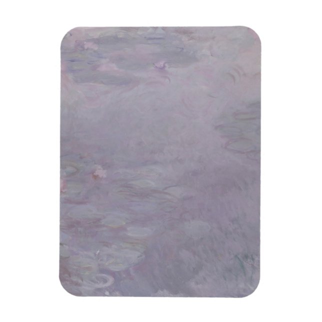 Ímã Claude Monet | Lírios De Cor Leve (Vertical)