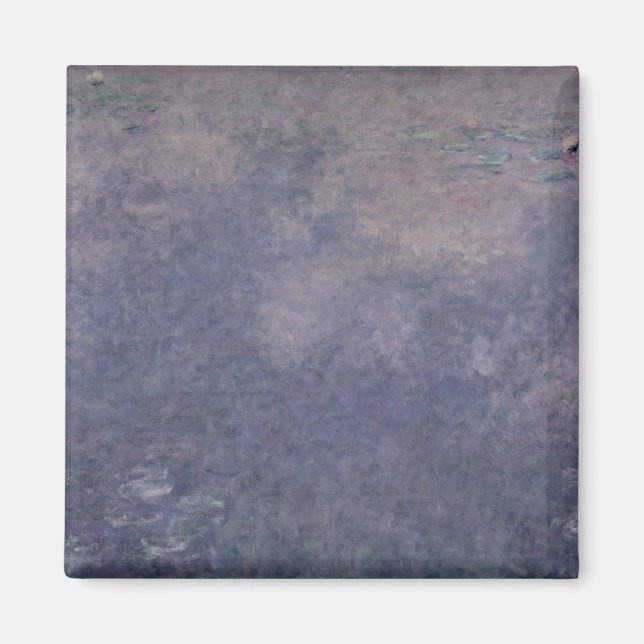 Imã Claude Monet | Lírios: Dois Salgueiros-Vedantes (Frente)