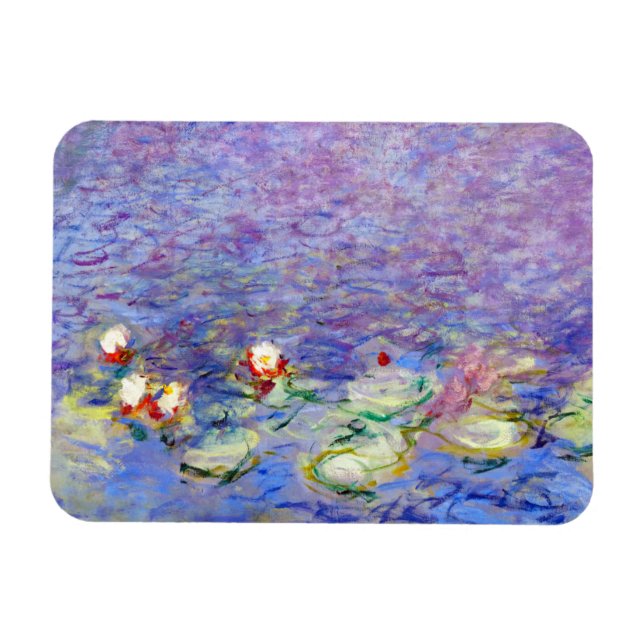 Ímã Claude Monet - Lírios Hídricos (Horizontal)