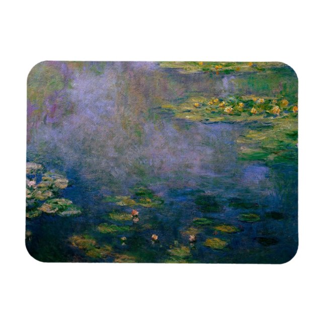 Ímã Claude Monet - Lírios Hídricos (Horizontal)