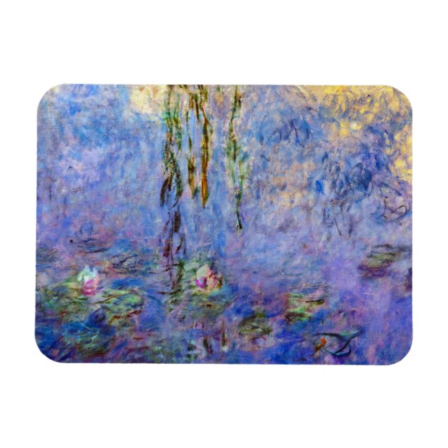 Ímã Claude Monet - Lírios Hídricos (Horizontal)