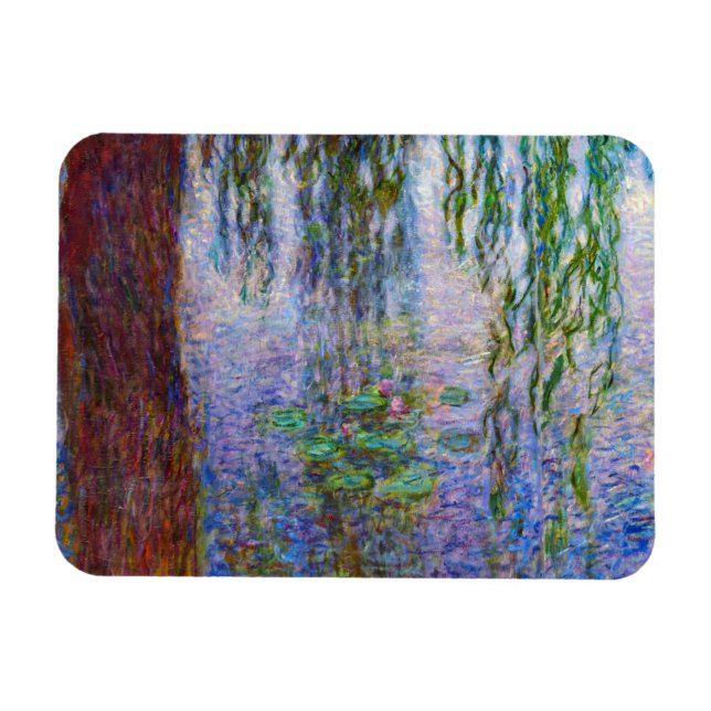 Ímã Claude Monet - Lírios Hídricos (Horizontal)