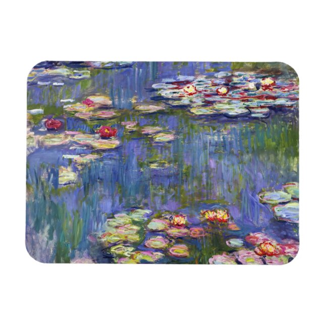 Ímã Claude Monet - Lírios/Ninfas (Horizontal)