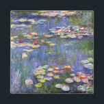 Imã Claude Monet - Lírios/Ninfas<br><div class="desc">Lírios/Ninfas - Claude Monet,  1916</div>