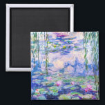 Imã Claude Monet - Lírios/Ninfas 1919<br><div class="desc">Lírios/Ninfas (W.1852) - Claude Monet,  Petróleo na Canvas,  1916-1919</div>