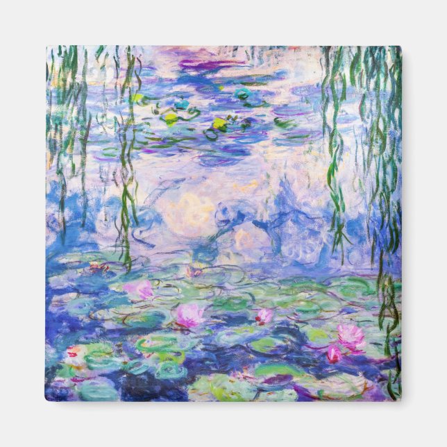 Imã Claude Monet - Lírios/Ninfas 1919 (Frente)
