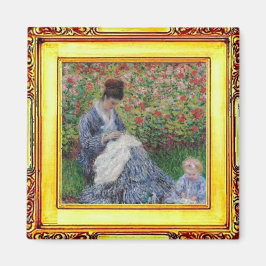 Imã Claude Monet, mãe e filho