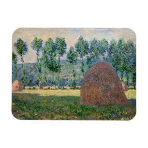 Ímã Claude Monet - Medas de feno perto de Giverny