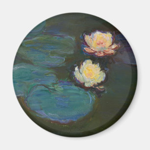 Imã Claude Monet Nenúfares Arte a Óleo Impressionista