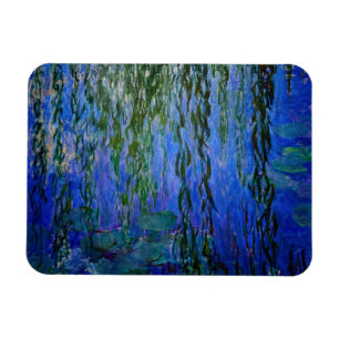 Ímã Claude Monet - Nenúfares com salgueiro chorão