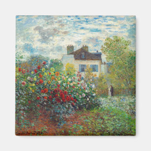 Imã Claude Monet - O Jardim do Artista em Argenteuil