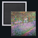 Imã Claude Monet - O Jardim do Artista em Giverny<br><div class="desc">Jardim do Artista em Giverny / Le Jardin de l'artiste a Giverny - Claude Monet,  1900</div>