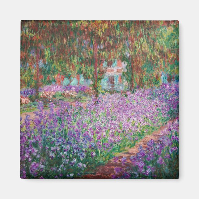 Imã Claude Monet - O Jardim do Artista em Giverny (Frente)