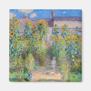 Imã Claude Monet - O Jardim do Artista em Vetheuil