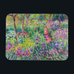 Ímã Claude Monet - O Jardim Íris de Giverny<br><div class="desc">Jardim Íris em Giverny / Jardim do Artista em Giverny - Claude Monet,  1899-1900</div>