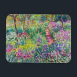 Ímã Claude Monet - O Jardim Íris de Giverny<br><div class="desc">Jardim Íris em Giverny / Jardim do Artista em Giverny - Claude Monet,  1899-1900</div>