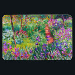 Ímã Claude Monet: O Jardim Íris em Giverny<br><div class="desc">Um ímã clássico e colorido,  flexível,  com o jardim da íris em Giverny,  pintado pelo pintor impressionista francês Claude Monet.</div>