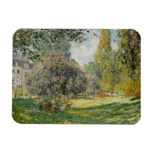 Ímã Claude Monet - Paisagem: Parc Monceau