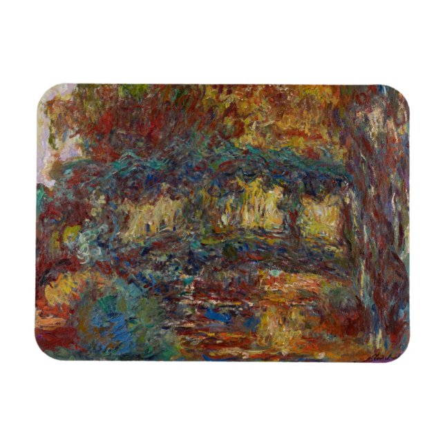Ímã Claude Monet | Ponte Japonesa (Horizontal)