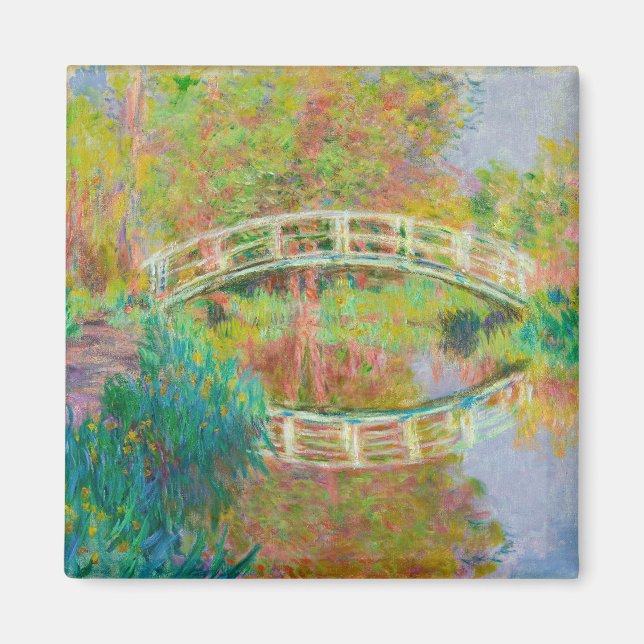 Imã Claude Monet - Ponte Japonesa, Giverny (Frente)