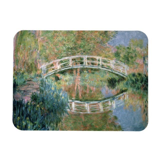 Ímã Claude Monet | Ponte Japonesa, Giverny (Horizontal)