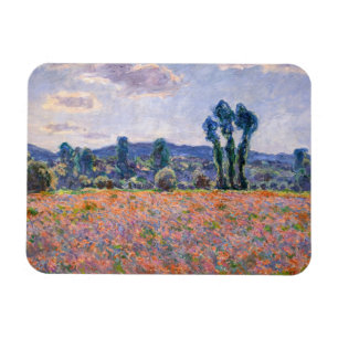 Ímã Claude Monet - Poppy Field 1890 (Giverny)