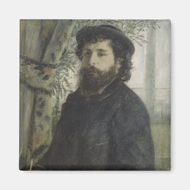Imã Claude Monet por Pierre-Auguste Renoir (Frente)